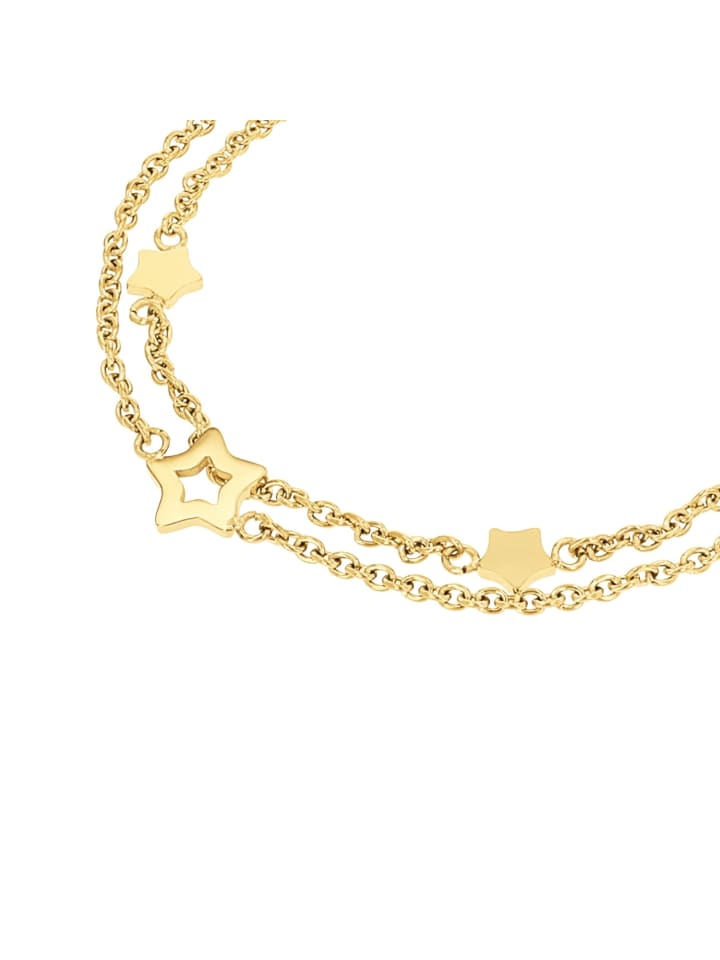 s.Oliver Armband Edelstahl in Gold günstig kaufen 16 cm