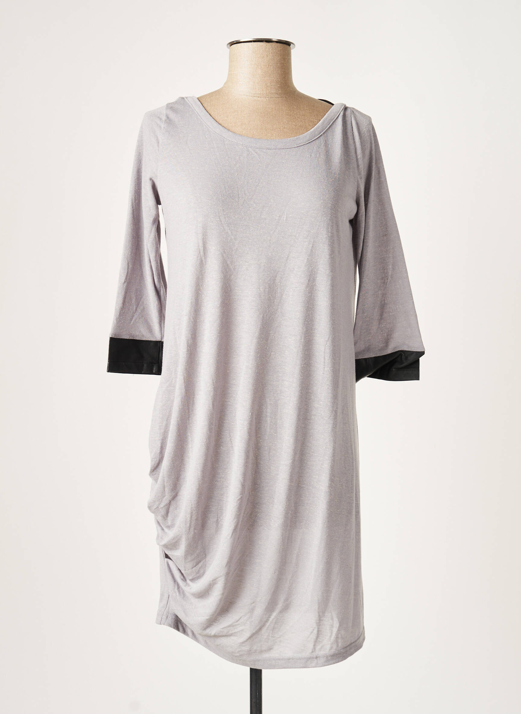 Blend She Tuniquemanchelongue Femme couleur gris