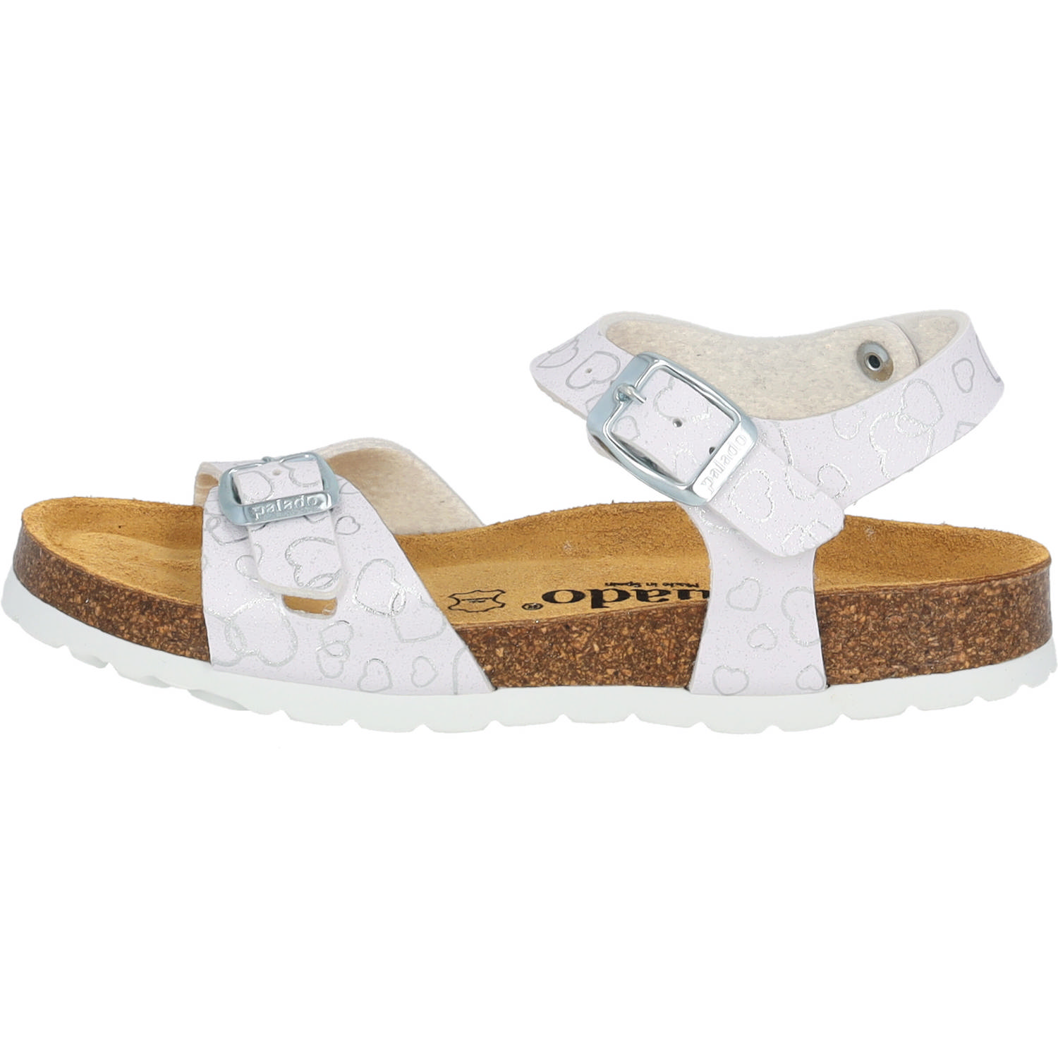 Palado Kids Tarviso G Love, Sandaletten, Kinder, Weiß