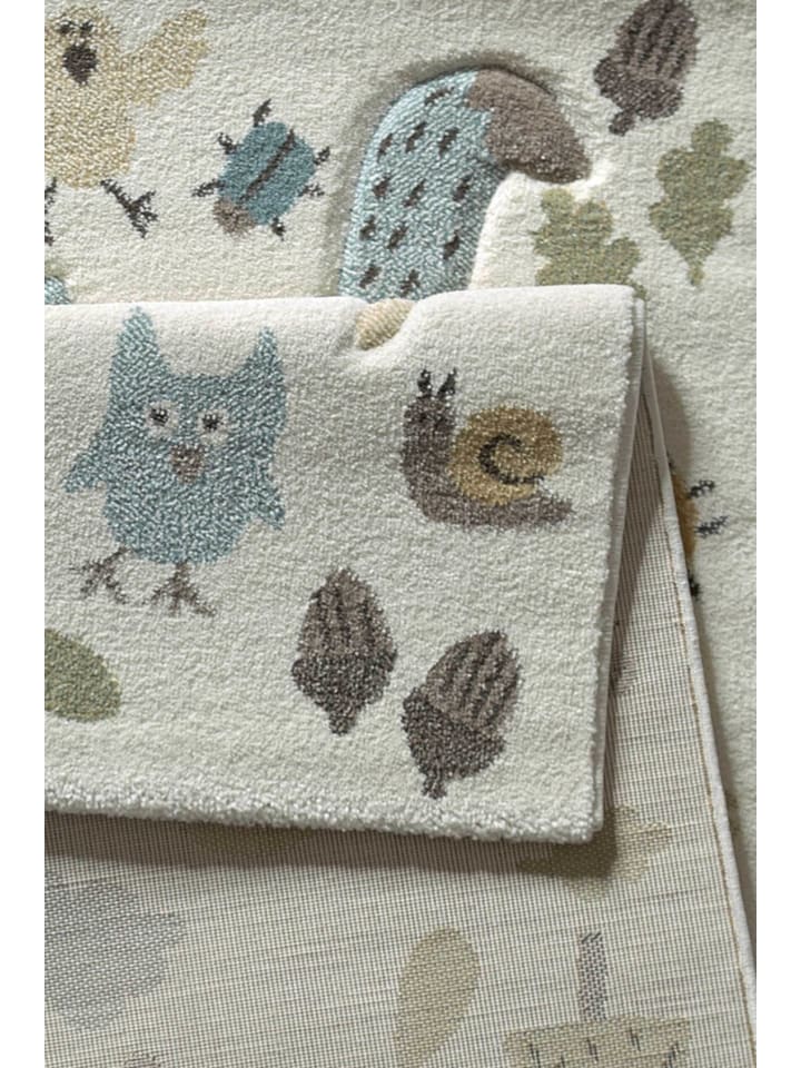 Sigikid Kinderteppich Forest in weiß/blau günstig kaufen