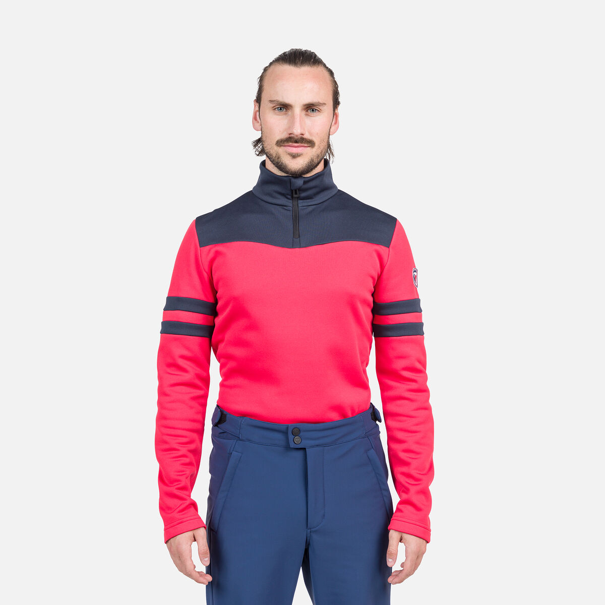 Resort Herren-Baselayer mit halbem Reißverschluss
