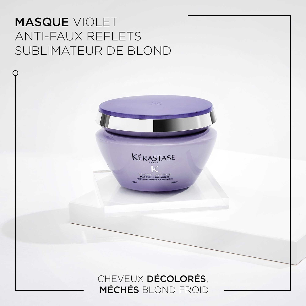 Kérastase Blond Absolu Masque Ultra-violet soin pigmenté pour cheveux blonds