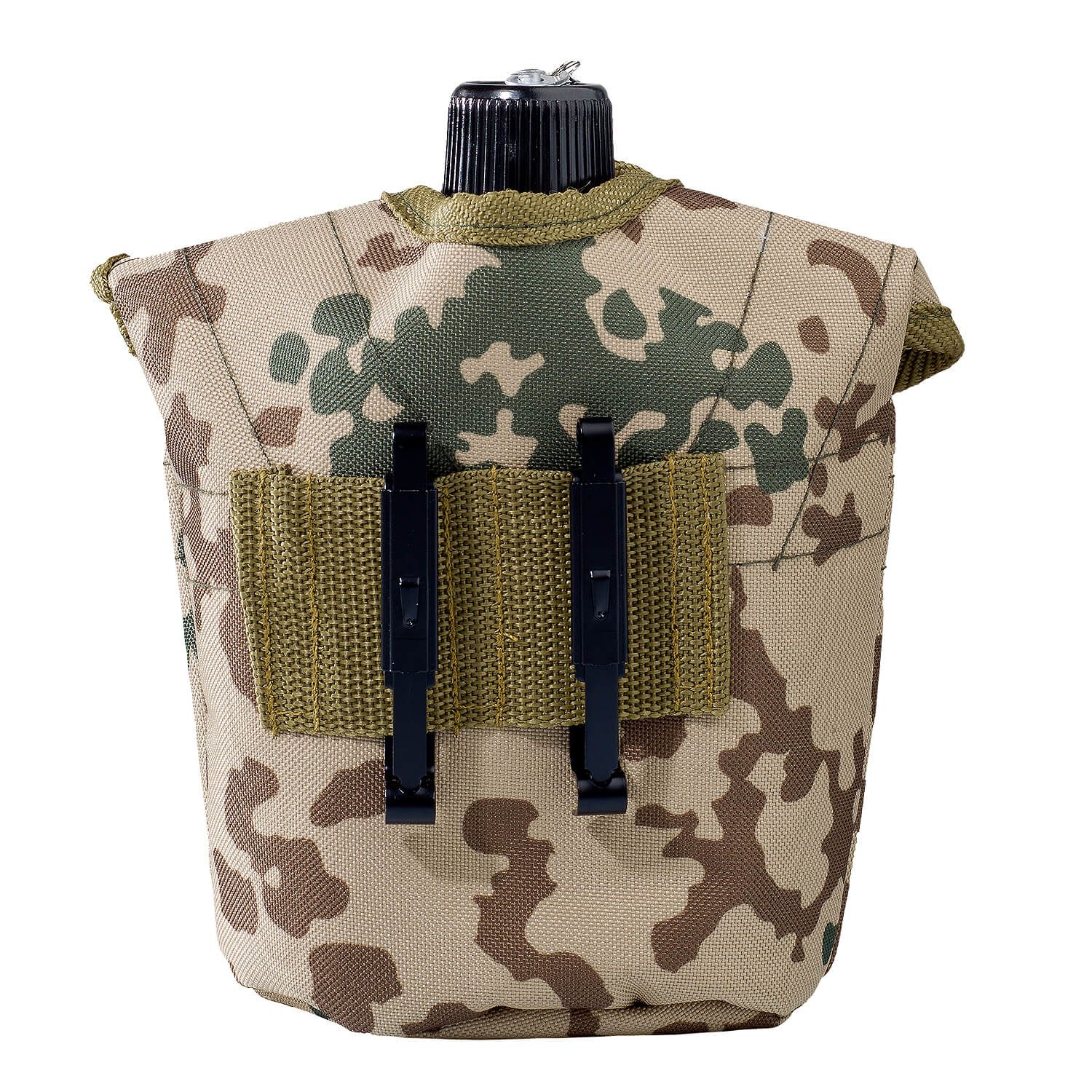 US Feldflasche mit Becher Alu