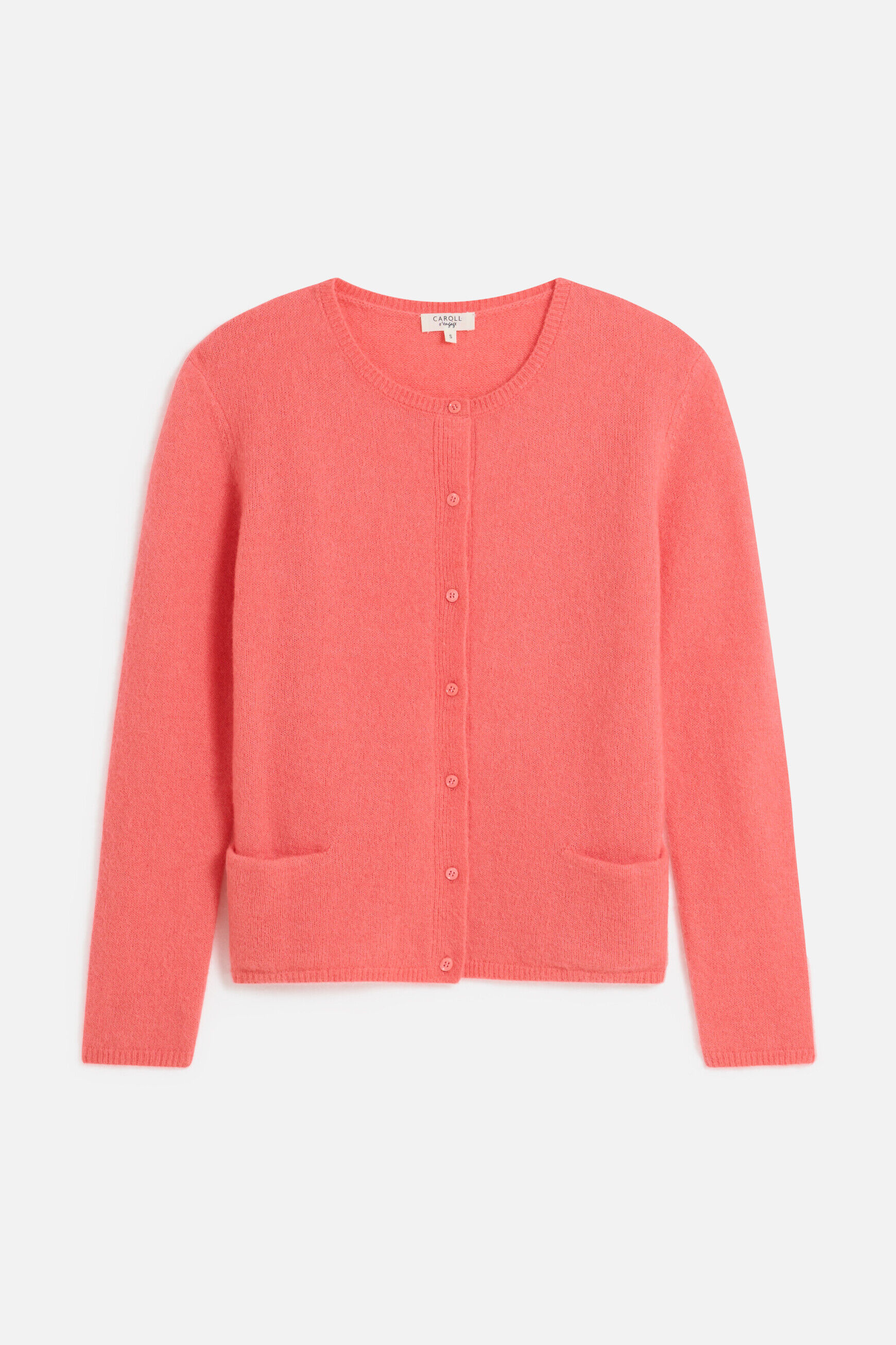 Gilet maurane rose femme