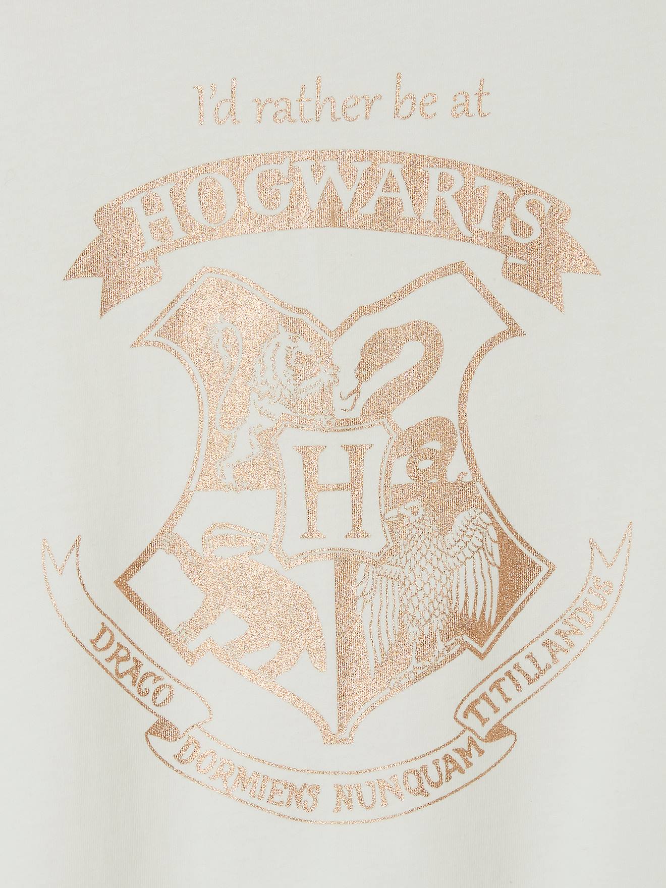 Harry Potter Kinder T-Shirt HARRY POTTER - weiß
