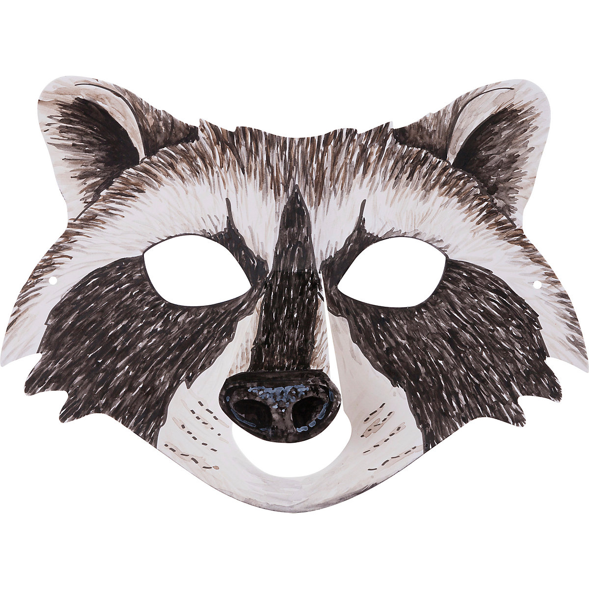Kindermasken Waldtiere, 6 Stück