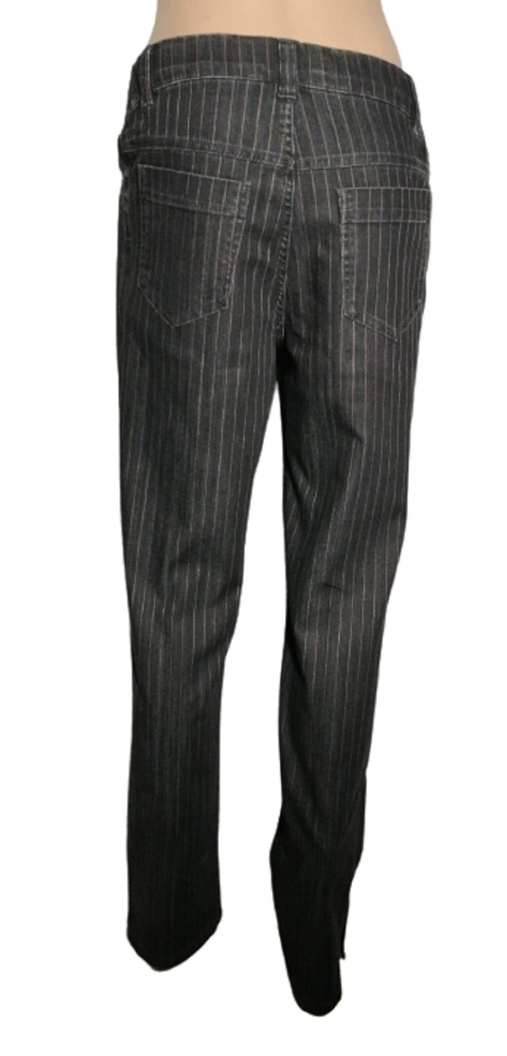 christoff Umstandshose christoff ORA-90072 Jeans grau-gestreift