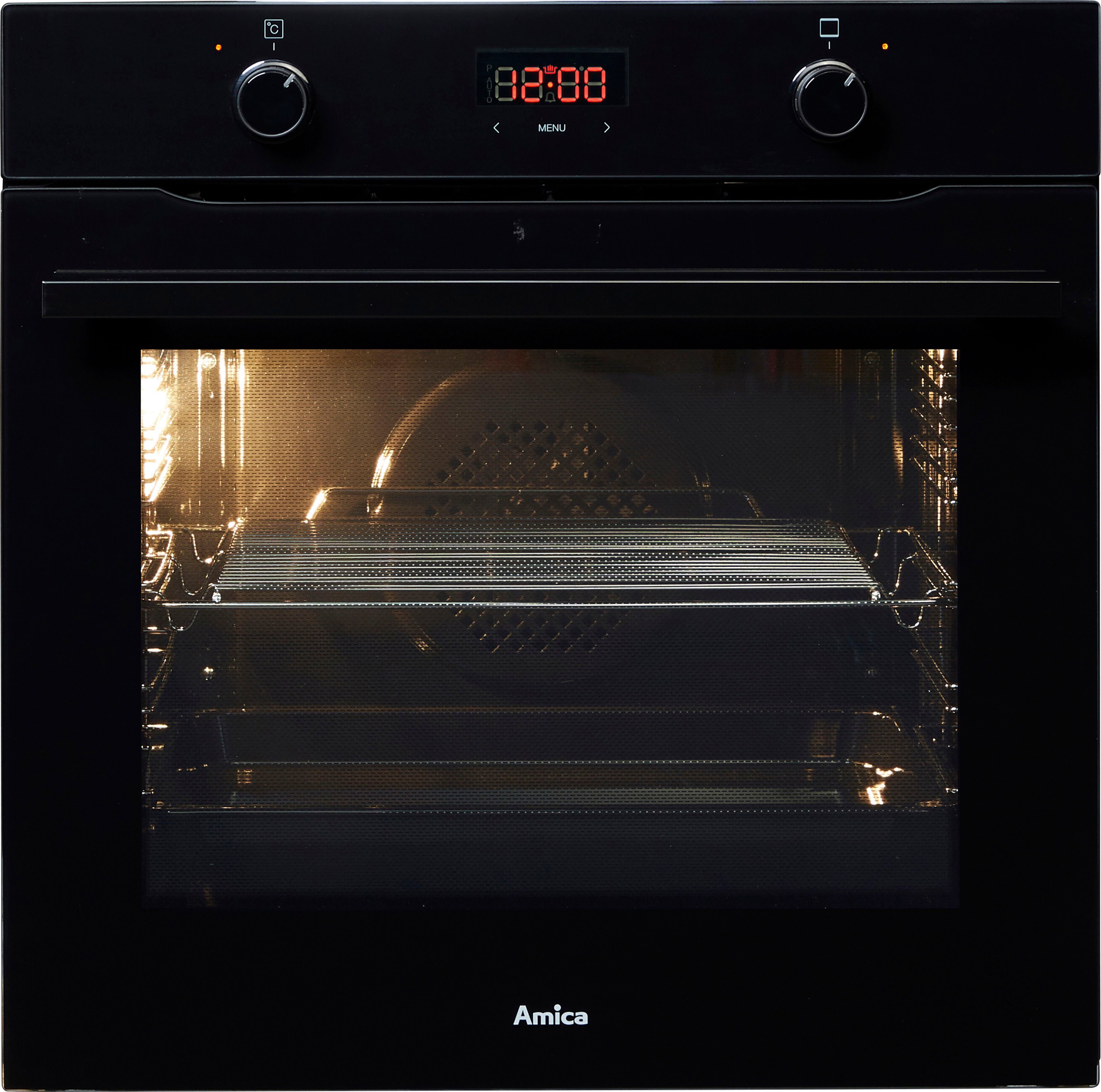 Amica Einbaubackofen EBX 943 600 S, mit Teleskopauszug nachrüstbar, Steam Clean