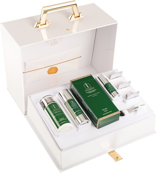 MBR Pure Perfection 100 N Perf.Collect. = Cleansing Booster 80 g+Surgery Serum 50 ml+Perf.Liqu.Mask 15 ml+3x Blister Fleece Mask + The Best Face 5+ Pinsel Pflegeset