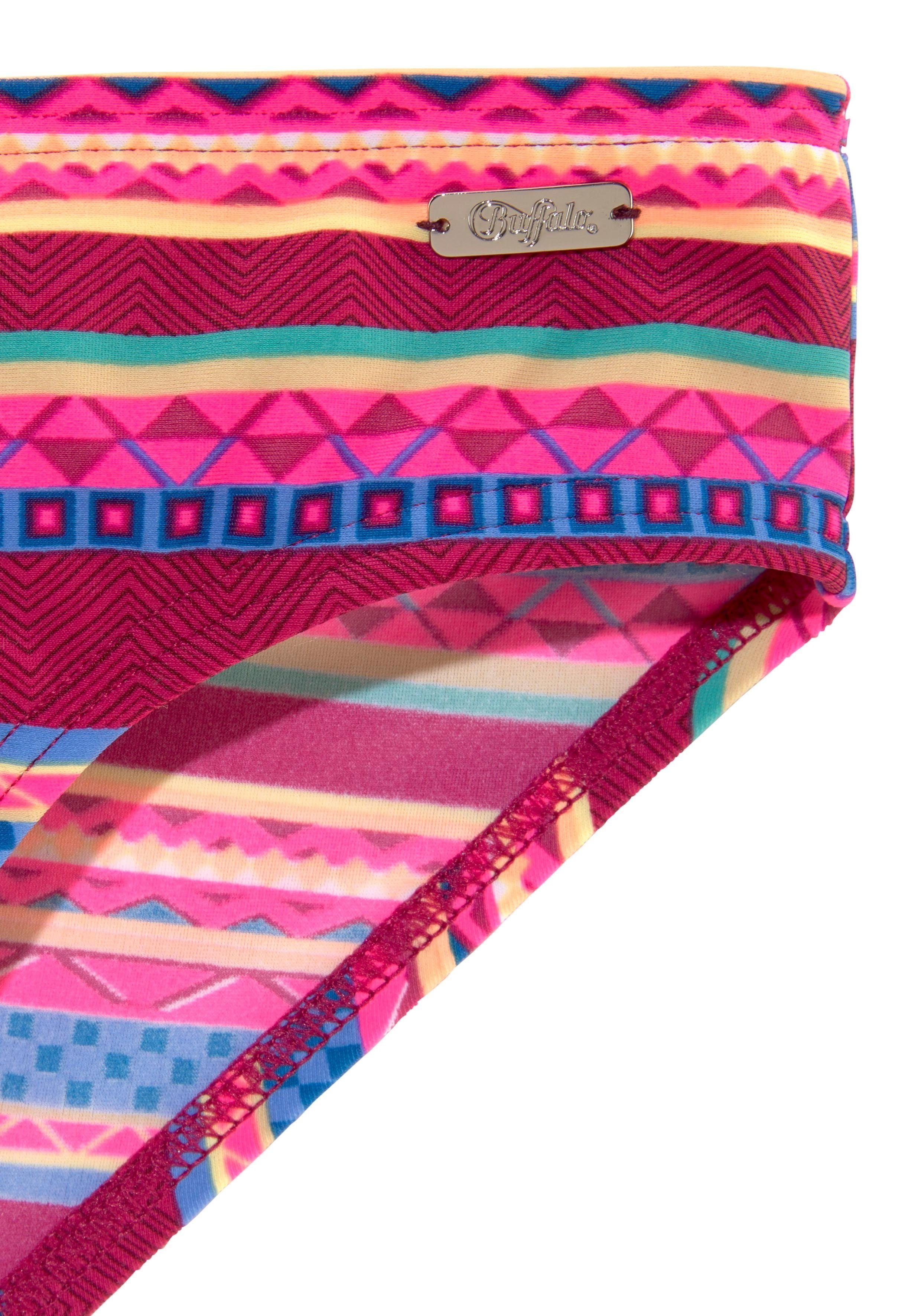 Buffalo Triangel-Bikini Lux Kids mit abstraktem Druck