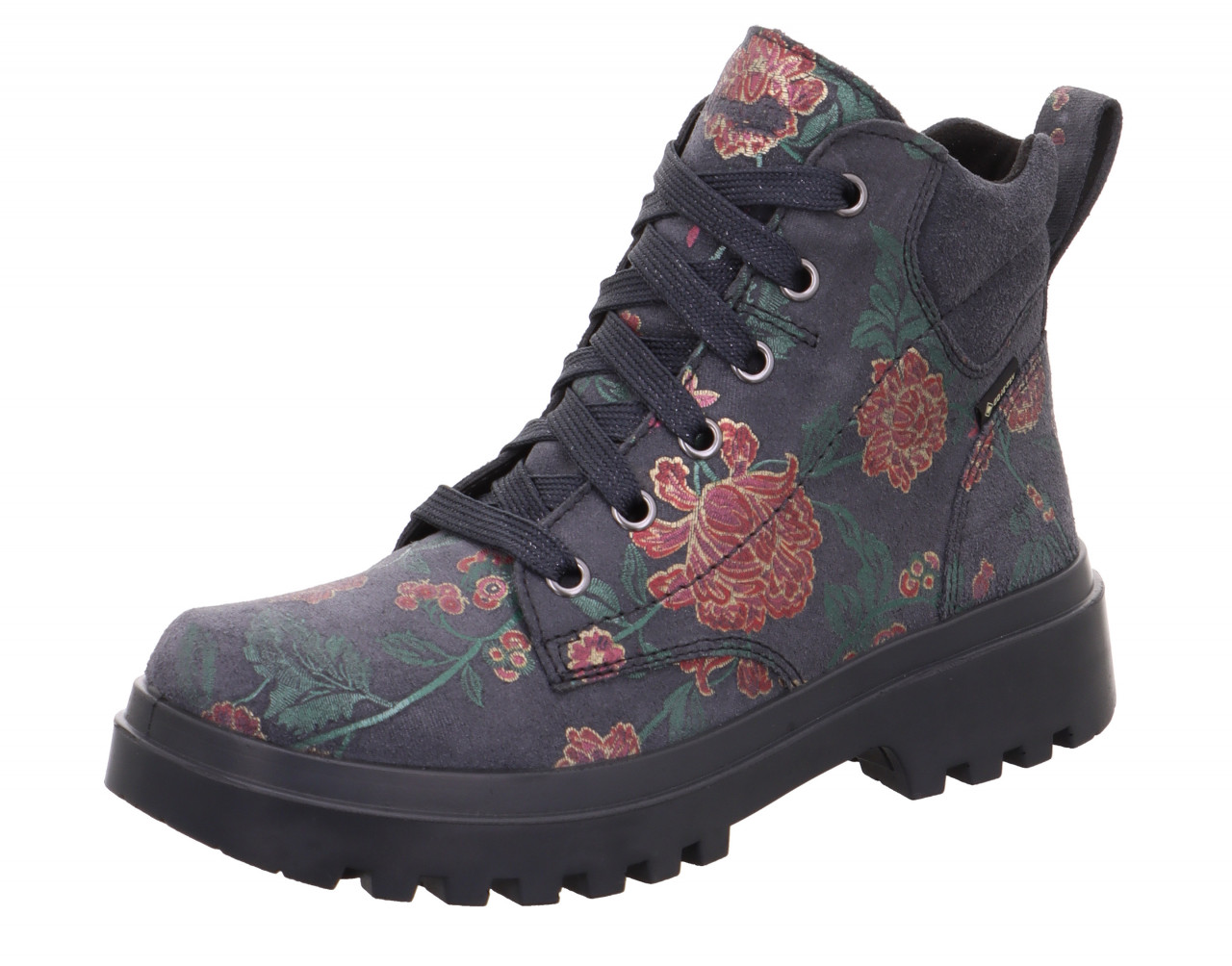 ABBY - GrauBoots mit Reißverschluss