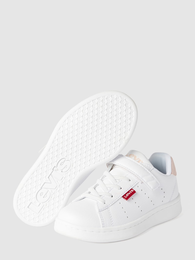 Sneaker mit Label-Details Modell 'AVENUE' in weiß