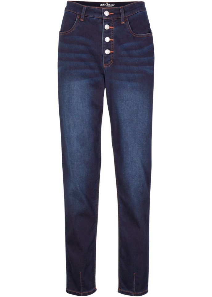 Thermojeans mit kuscheliger Innenseite, Mom Fit