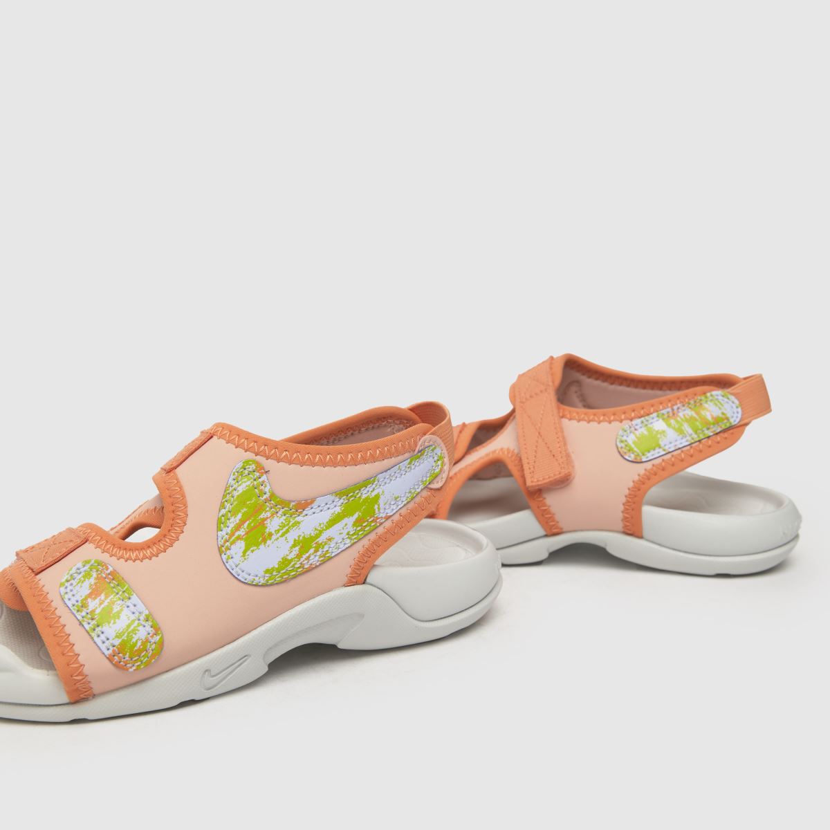 Nike orange Sunray Adjust 6 Junior sandaler
