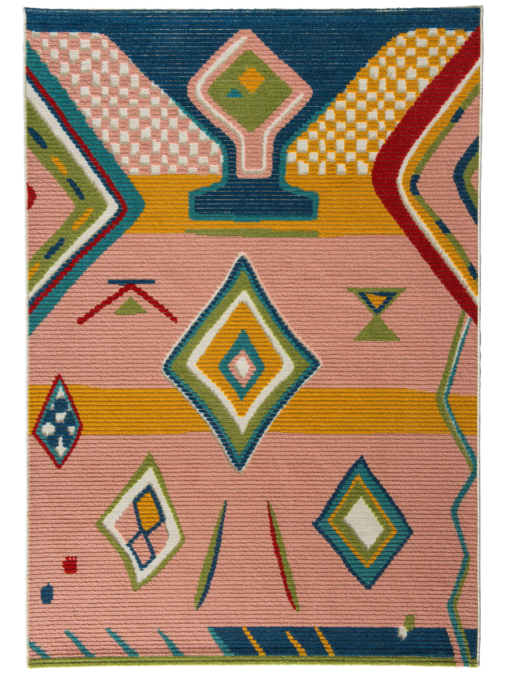 Sumba Outdoor-Teppich, Rose