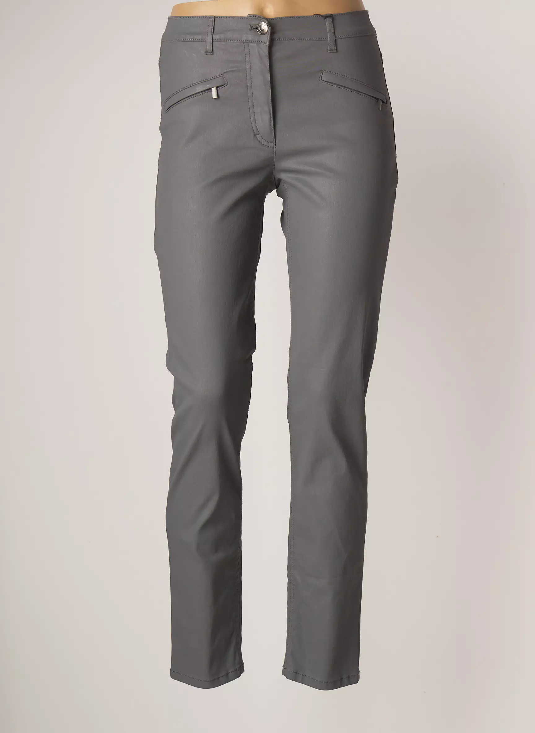 Betty Barclay Pantalons Slim Femme couleur gris