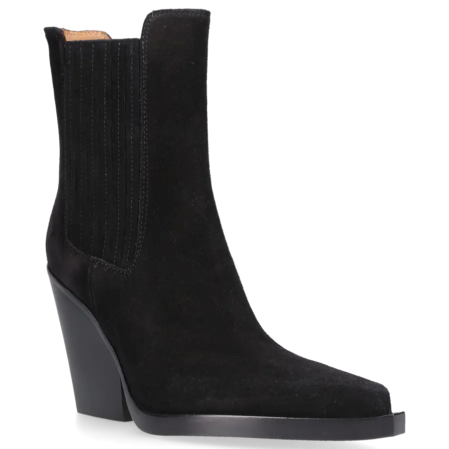 Paris Texas - Chelsea Boots DALLAS Veloursleder - schwarz