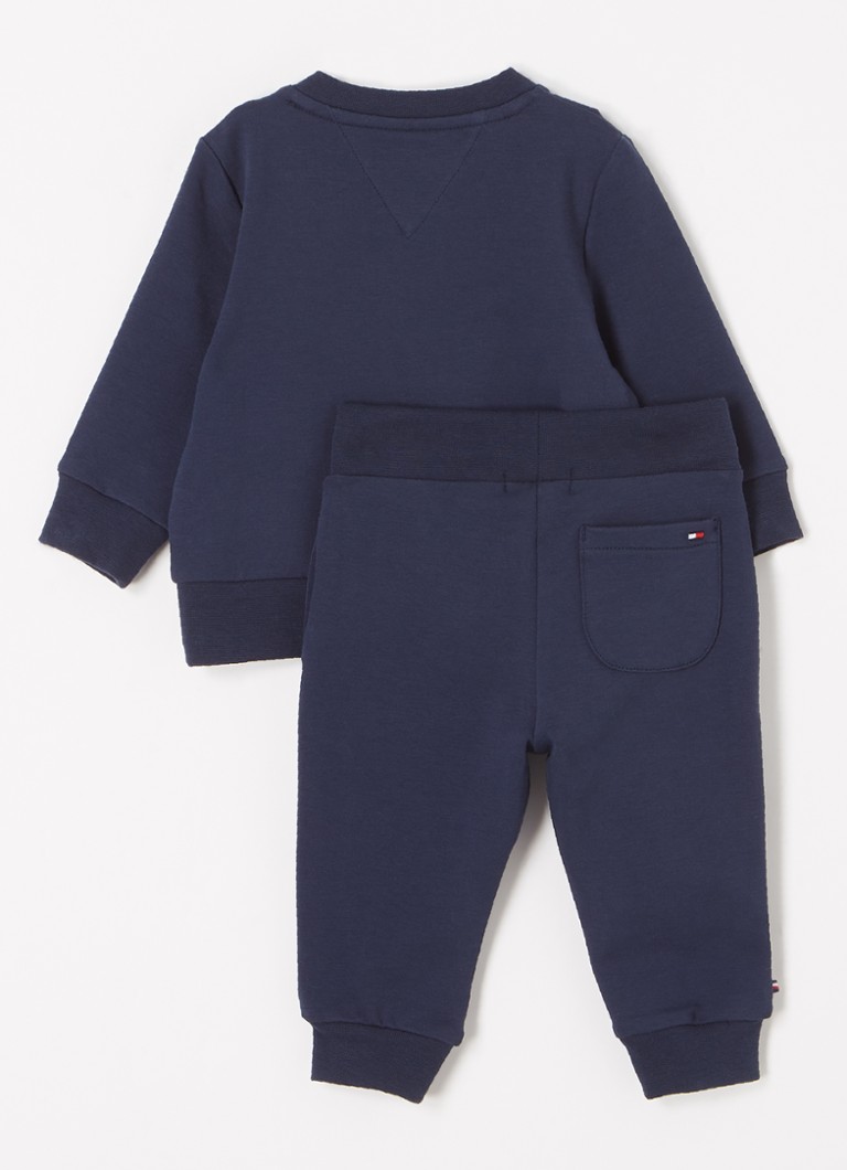 Set din două piese Tommy Hilfiger pentru băieți: pulover și pantaloni de trening