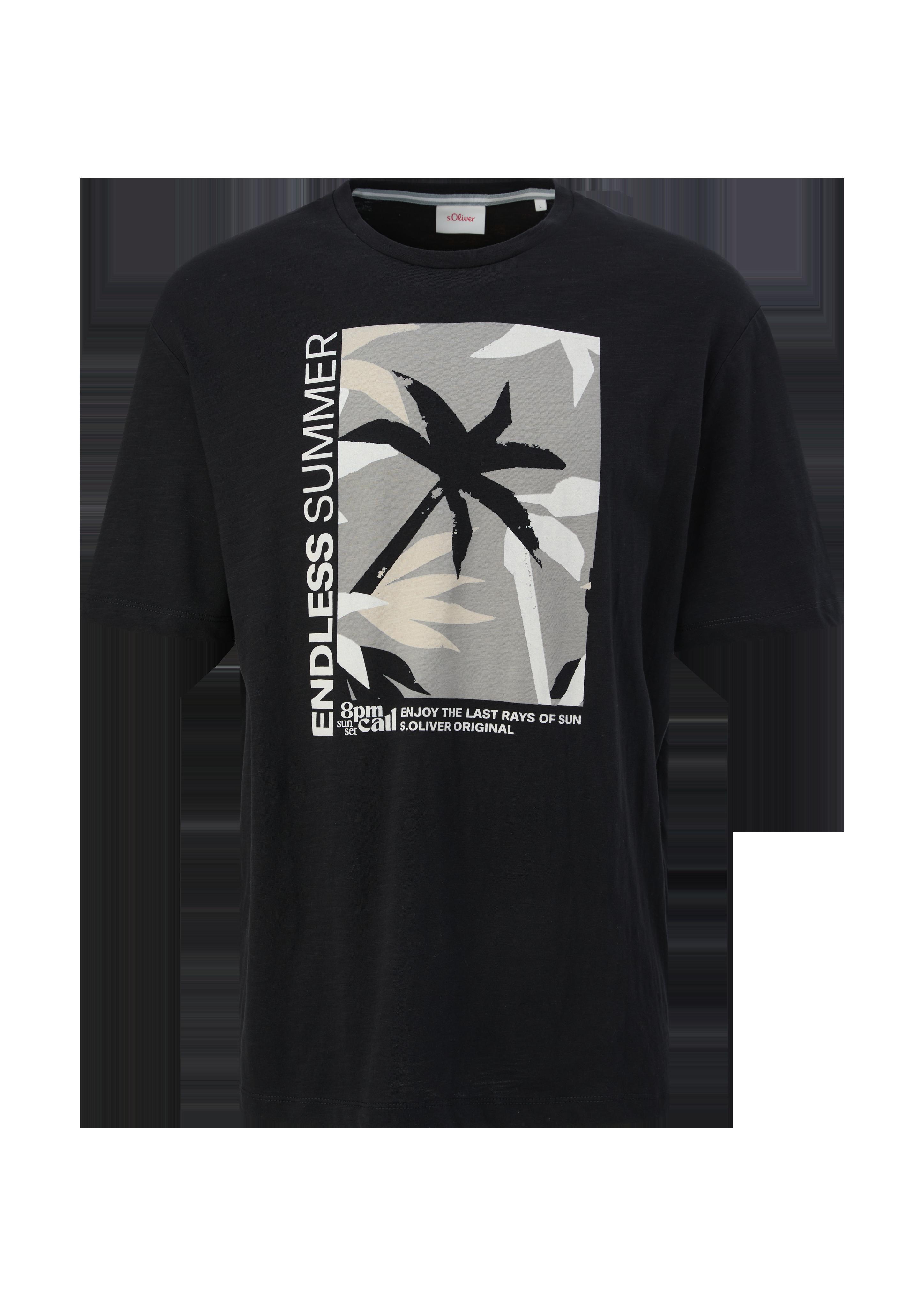 T-Shirt mit Frontprint  2131376-99D1