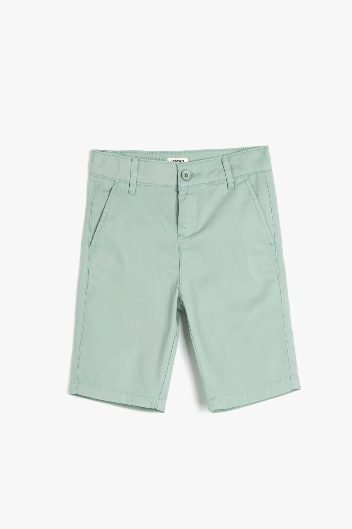 Koton Kids  Shorts - Grün - Mittlerer Bund