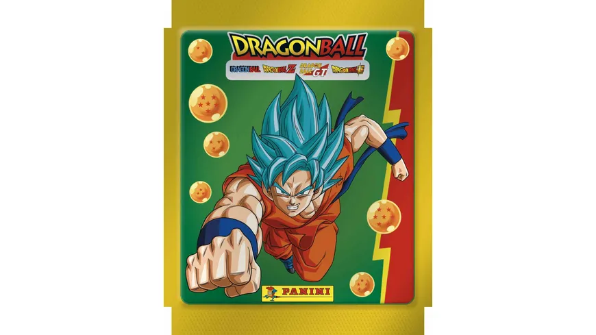 Panini - Dragonball Stickertüte mit 5 Sticker
