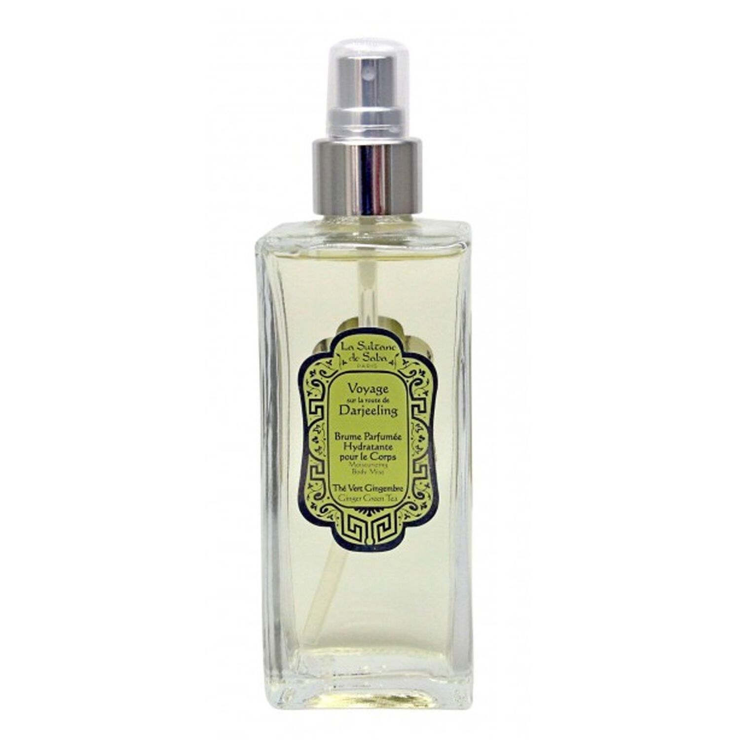 La Sultane de Saba Voyage Sur la Route de Darjeeling Brume Parfumée Hydratante Corps 200 ml