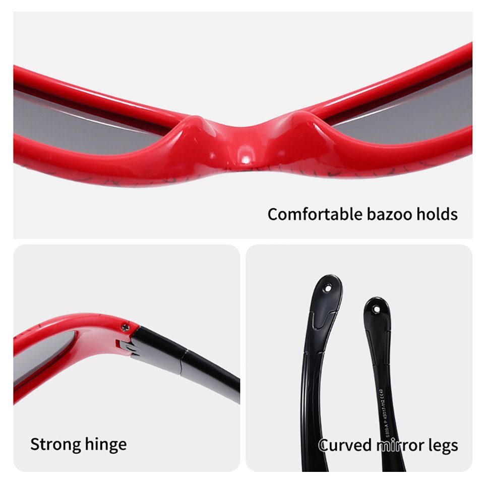 PACIEA Sonnenbrille PACIEA Sonnenbrille Kinder 3-12 Jahre 100% UV400 Schutz Sport