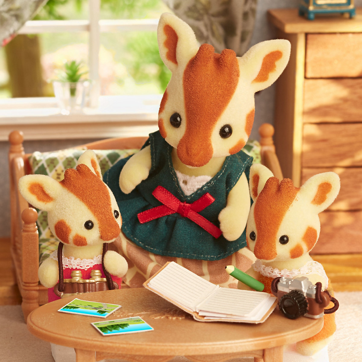Sylvanian Families Giraffen Familie