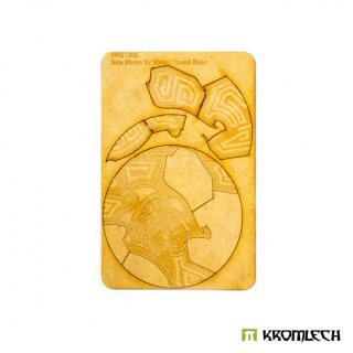 Dvergr Spaceship 90 mm Round Base Topper (1)