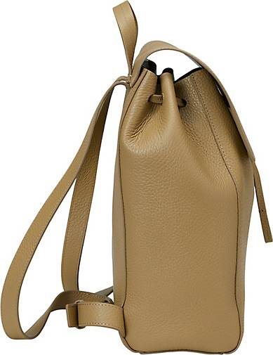 Marc O'Polo Rucksack aus genarbtem Rindleder