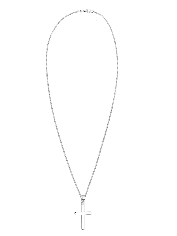 Elli Halskette 925 Sterling Silber Kreuz in Silber günstig kaufen
