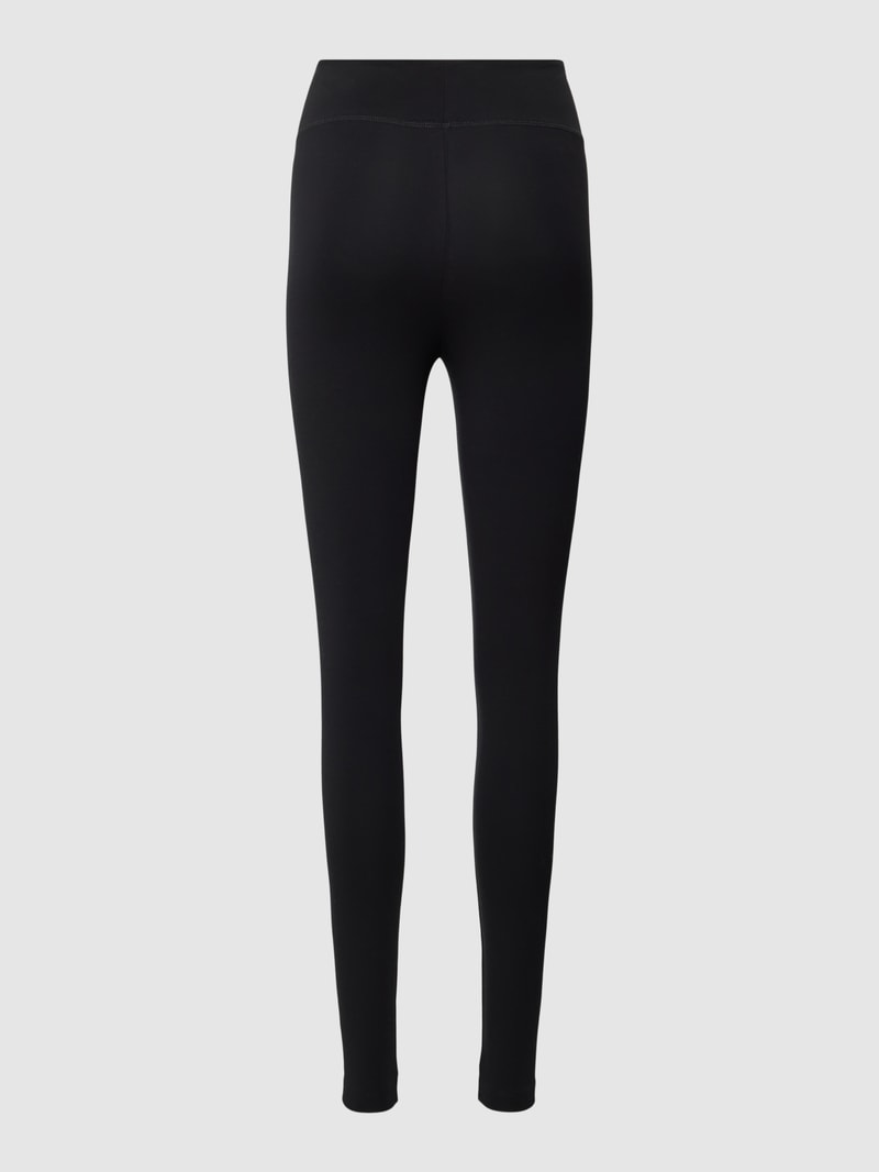 Leggings in unifarbenem Design Modell 'FARIBAA' in schwarz