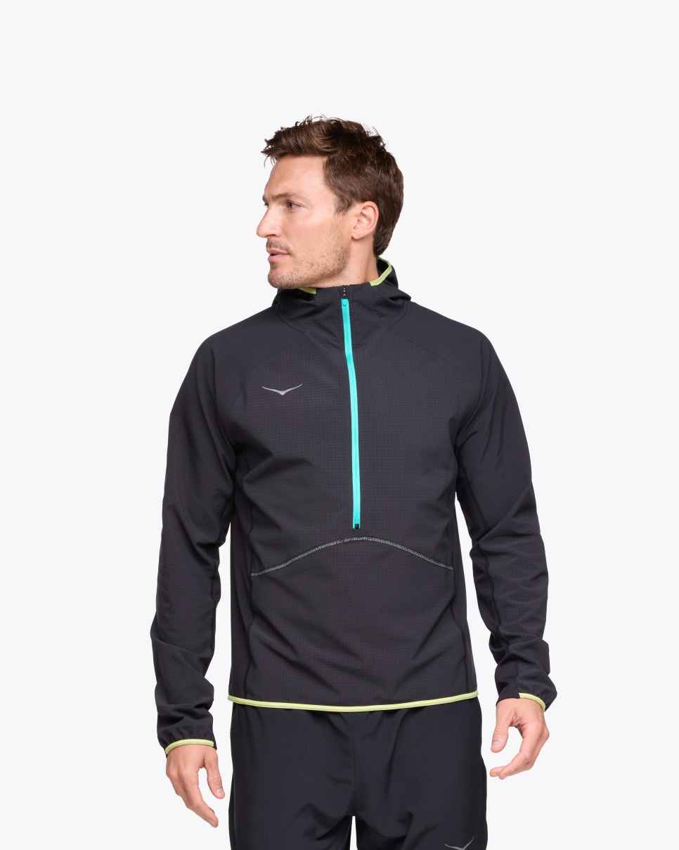 SkyGlow Half-Zip Black