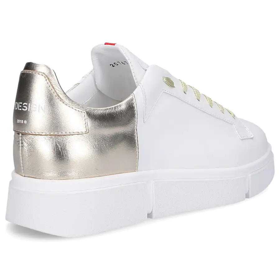 V Design - Sneaker low WPAM02 Kalbsleder - weiß