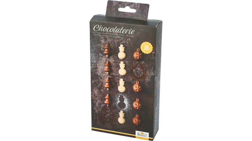 RBV BIRKMANN Silikon Pralinenform Weihnachten