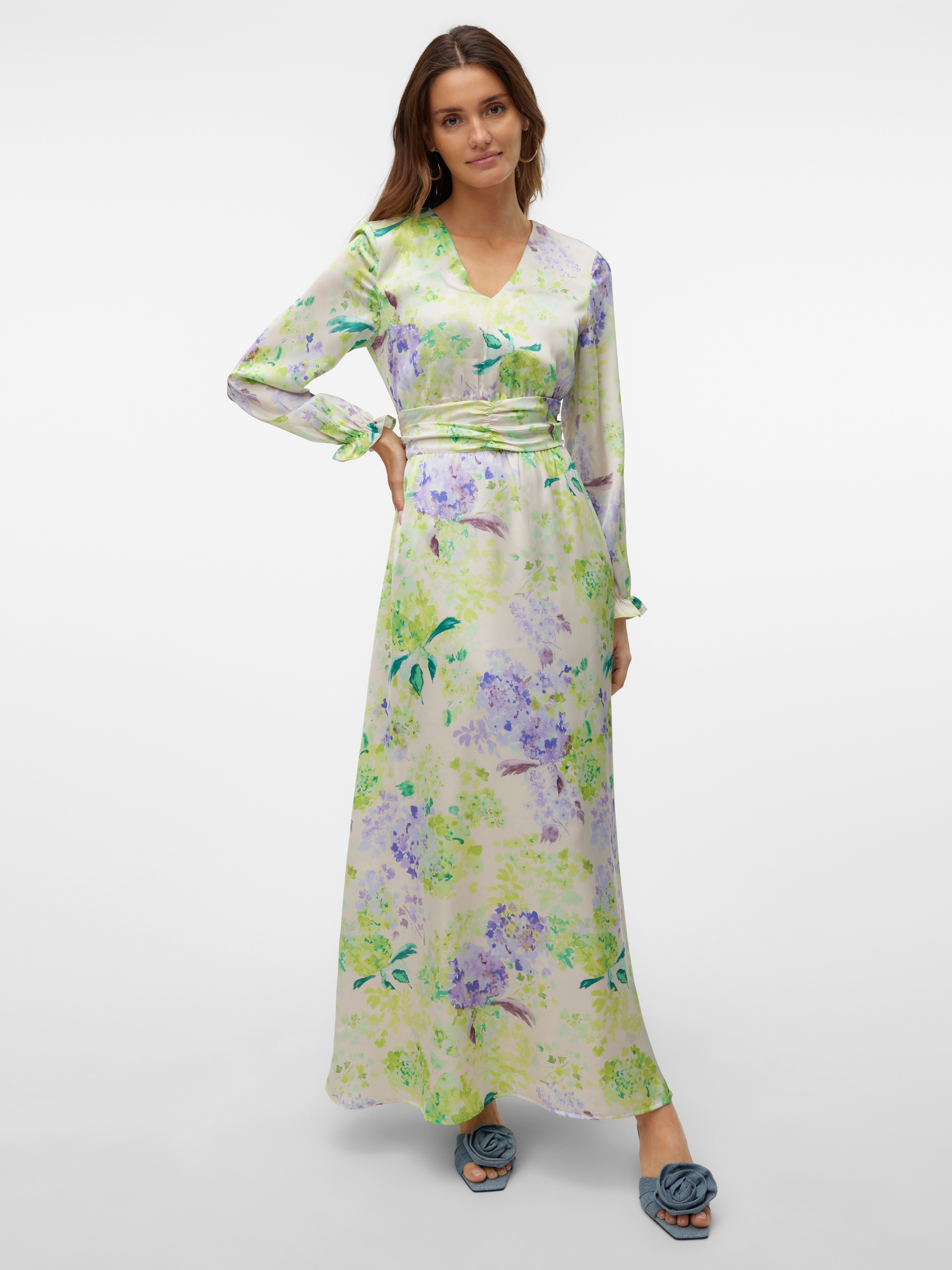 VMHONEY Langes Kleid