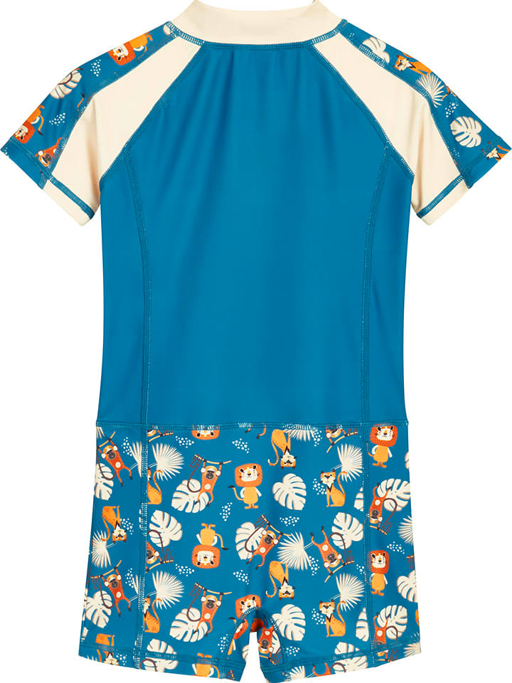 Playshoes Badeanzug in Blau/ Bunt günstig kaufen