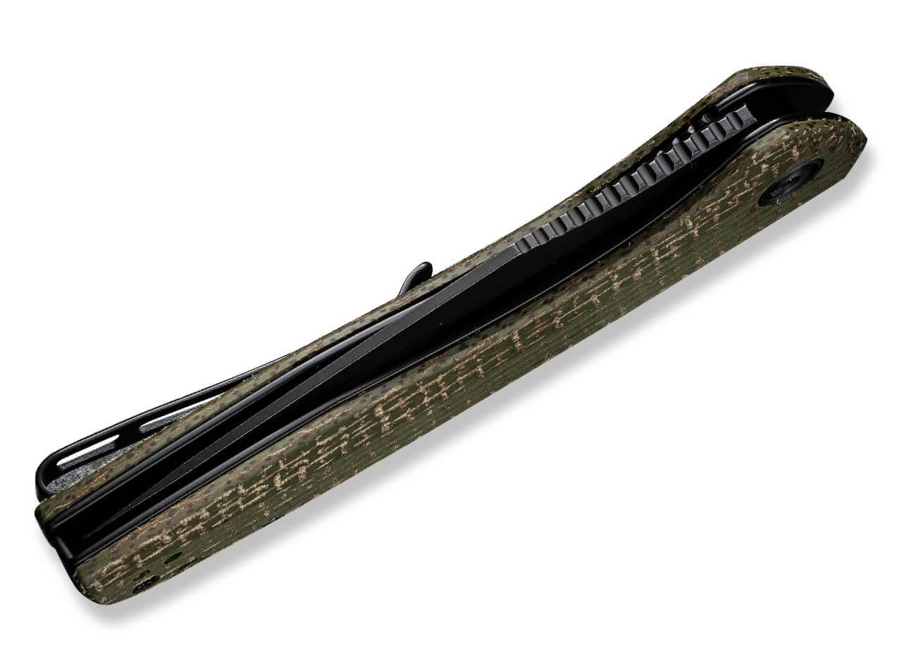 Baklash Coarse Micarta Green