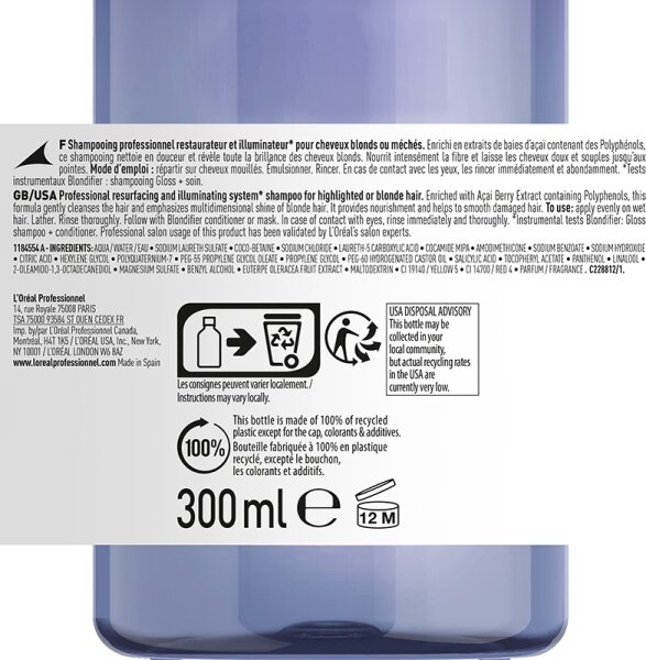L'Oréal Professionnel Serie Expert Blondifier Gloss Shampoo