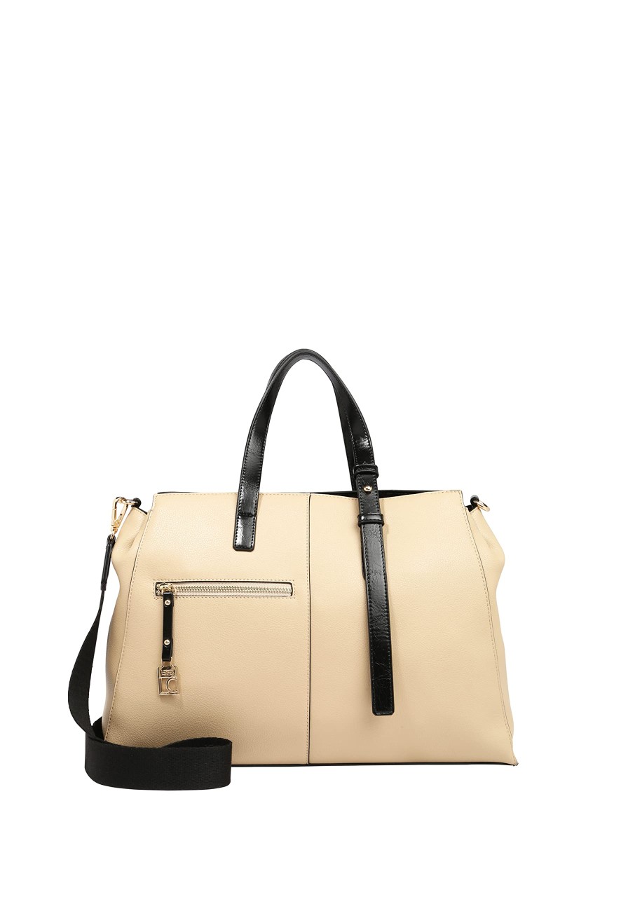 L. CREDI Handtaschen braun Jakoba