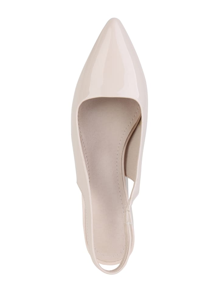 VAN HILL Slingpumps Scarlett in Beige Lack günstig kaufen