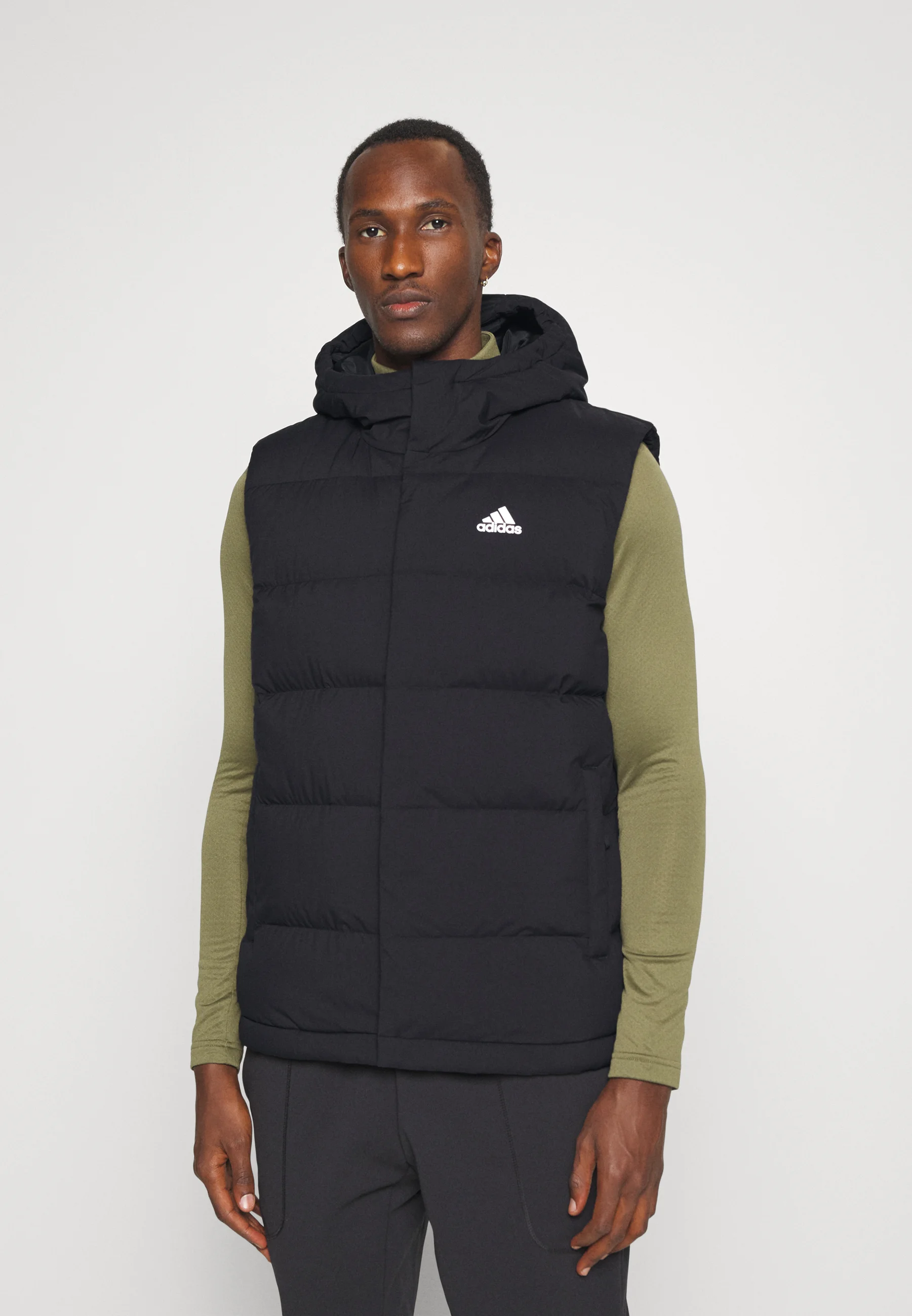 adidas Sportswear HELIONIC HOODED DOWN - Sin mangas