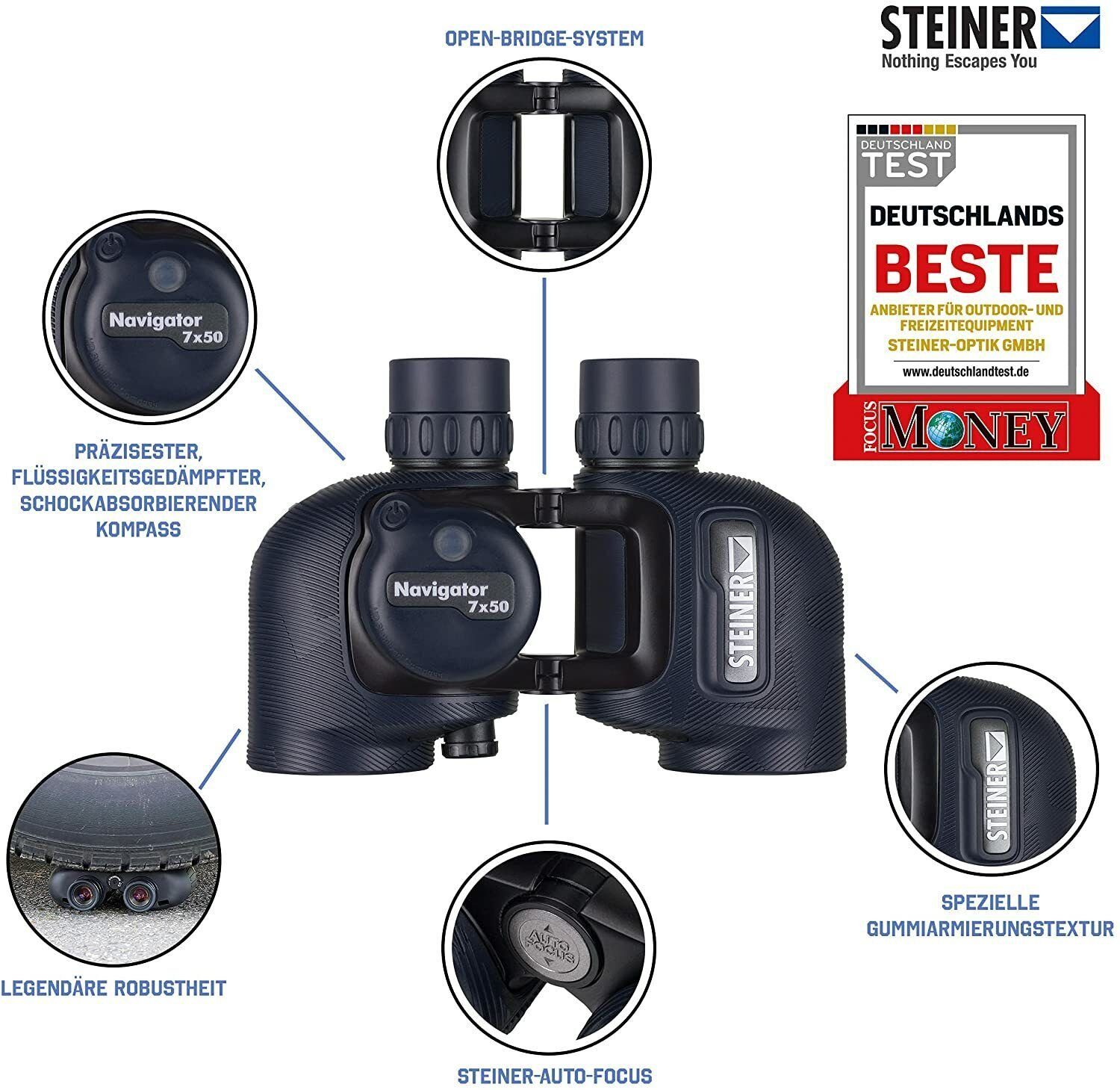 Steiner Navigator 5x50c Fernglas