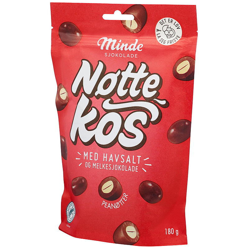 Minde Minde nøttekos 180 g peanøtter
