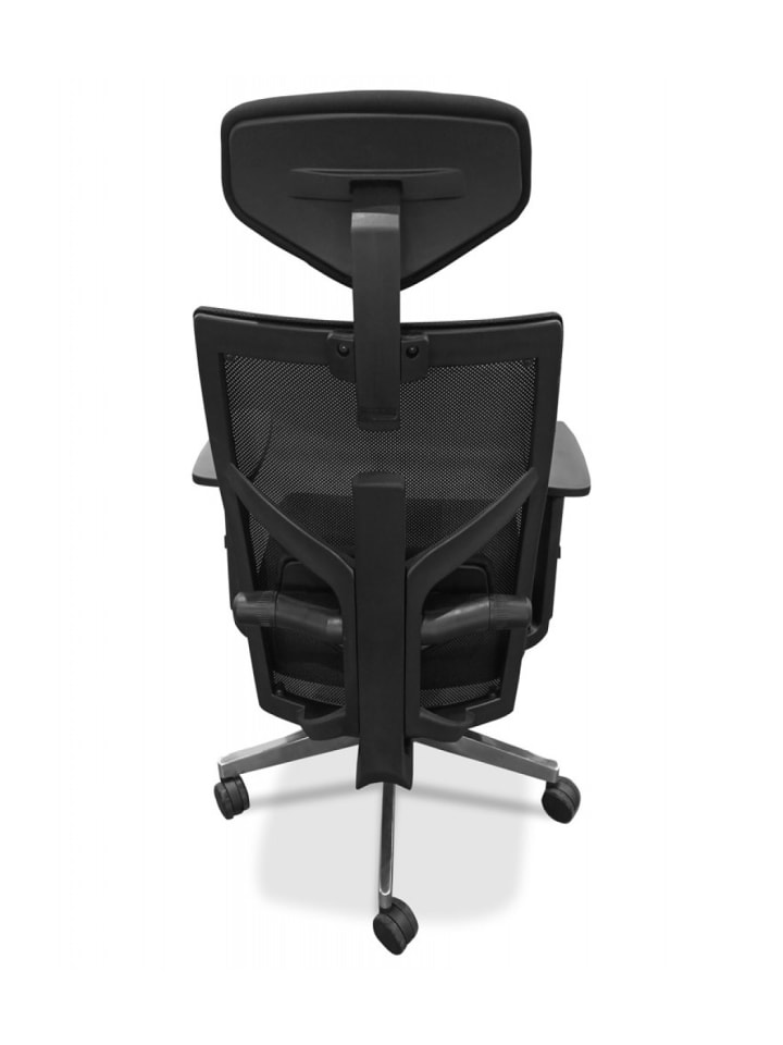 KADIMA DESIGN Ergonomischer Bürostuhl aus Schwarzem Textil | Moderner Stil günstig kaufen onesize