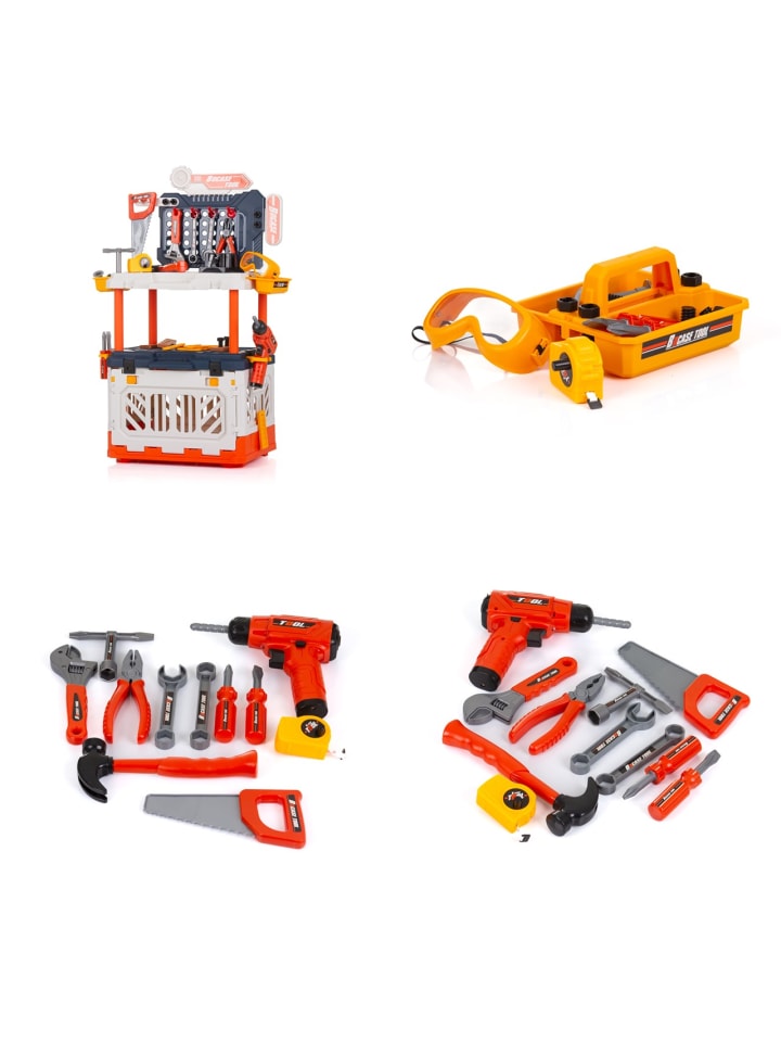 Chipolino 4 in 1 Kinder-Werkbank in bunt günstig kaufen onesize