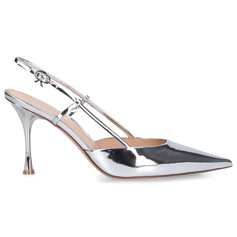 Gianvito Rossi - Pumps ASCENT Kalbsleder - silber