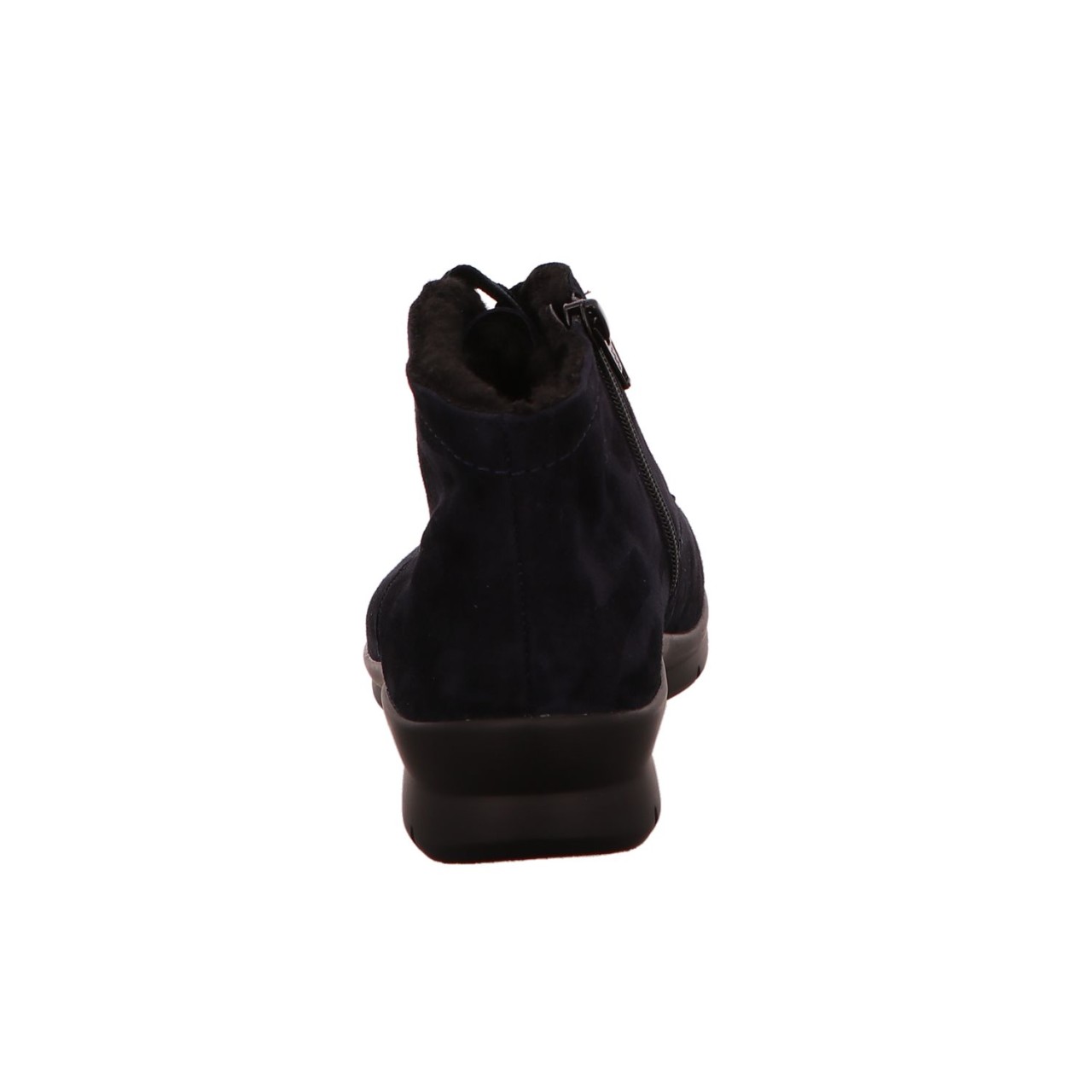 SEMLER Stiefeletten blau Xenia midnightblue Samt-Chevro