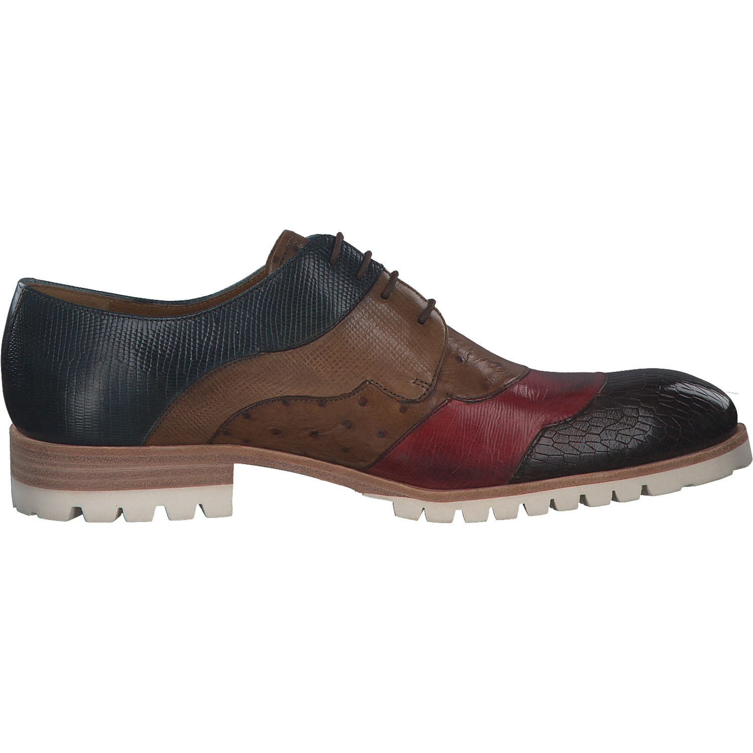 Melvin&Hamilton Patrick 27, Klassische Halbschuhe, Herren, Crock mid brown Guanna burnd