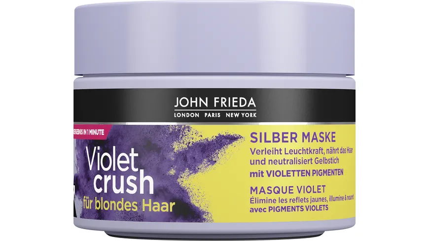 JohnFrieda Violet Crush Silber Maske 250 ml